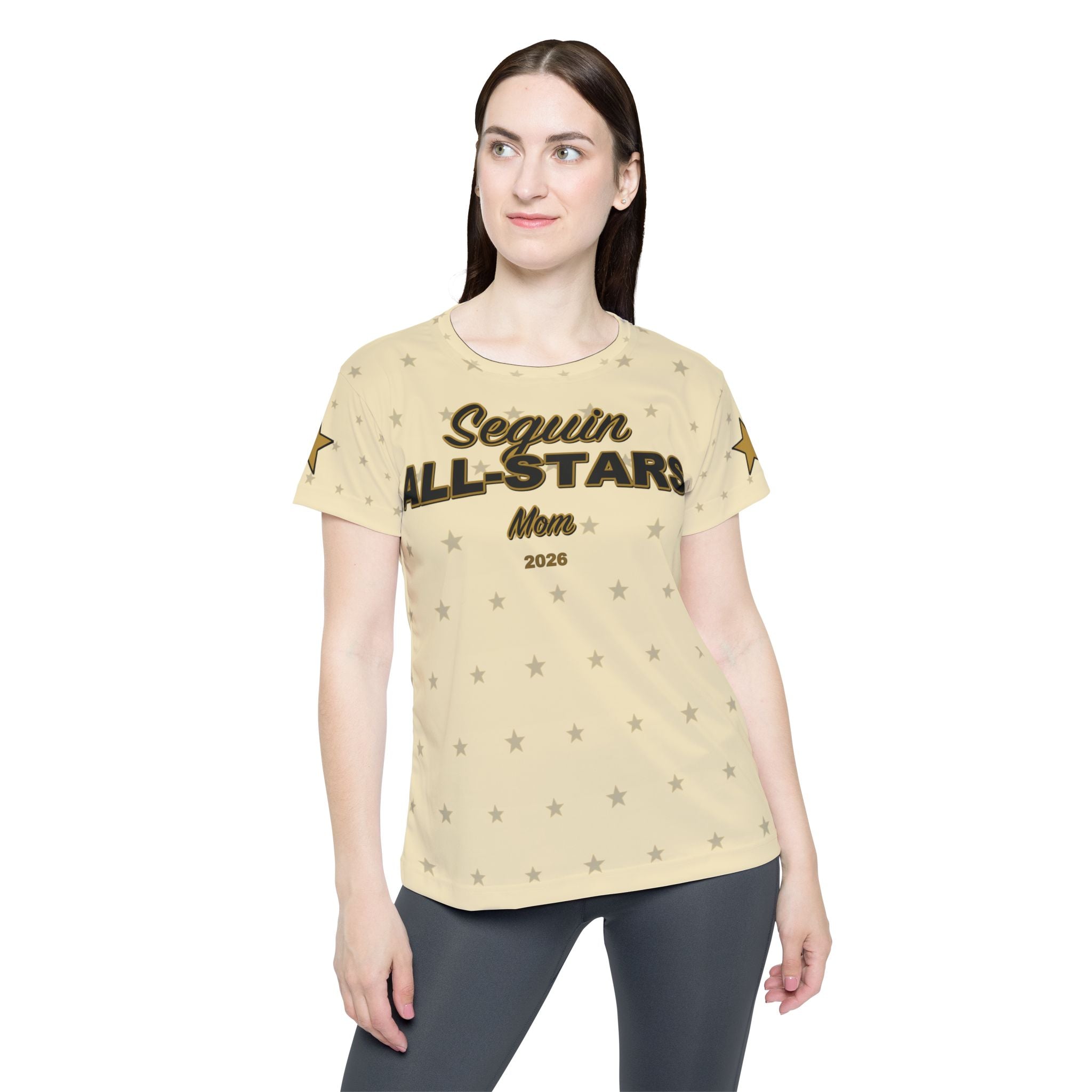 Seguin All-Stars Mom Women's Athletic Tee