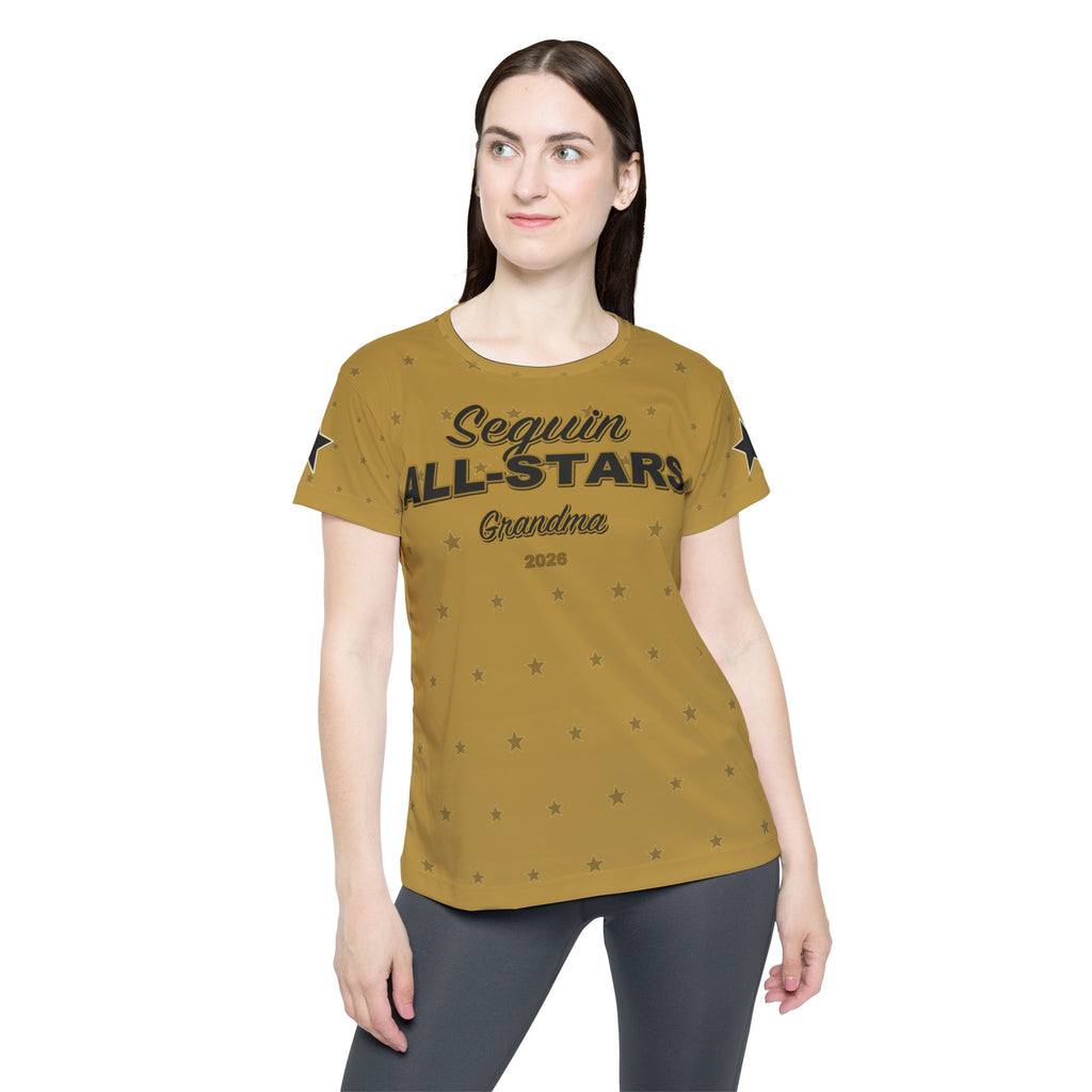 Seguin All-Stars Grandma Women's Athletic Tee