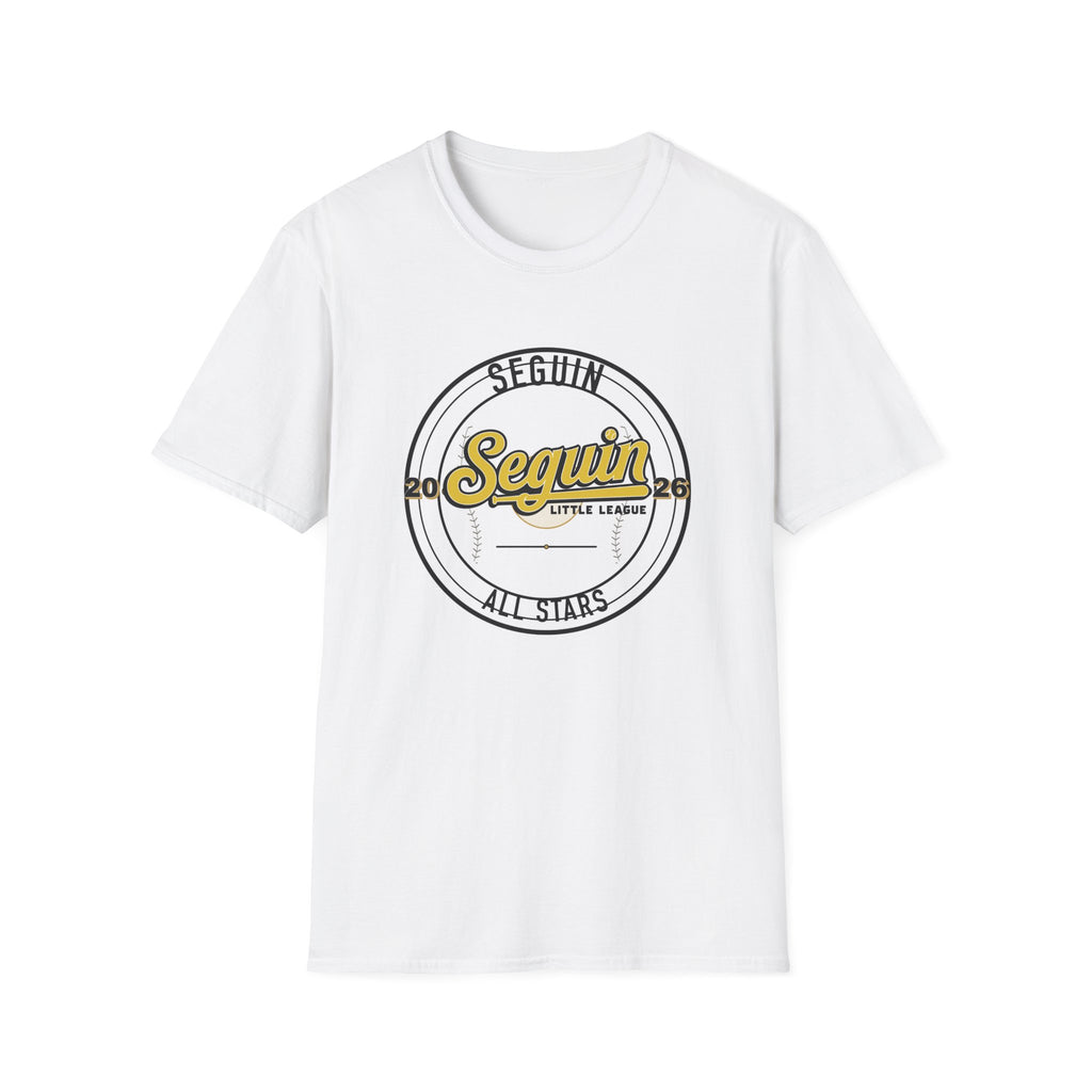 Seguin All-Stars Vintage Baseball Stamp Tee