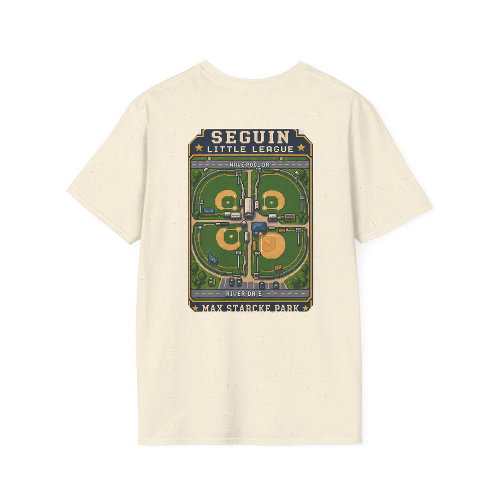 Seguin 8-Bit Field Map Tee