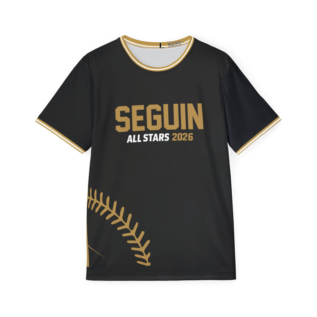Seguin All-Stars Baseball Stitch Custom Jersey baseball stitch player name v2 matched outline printify front