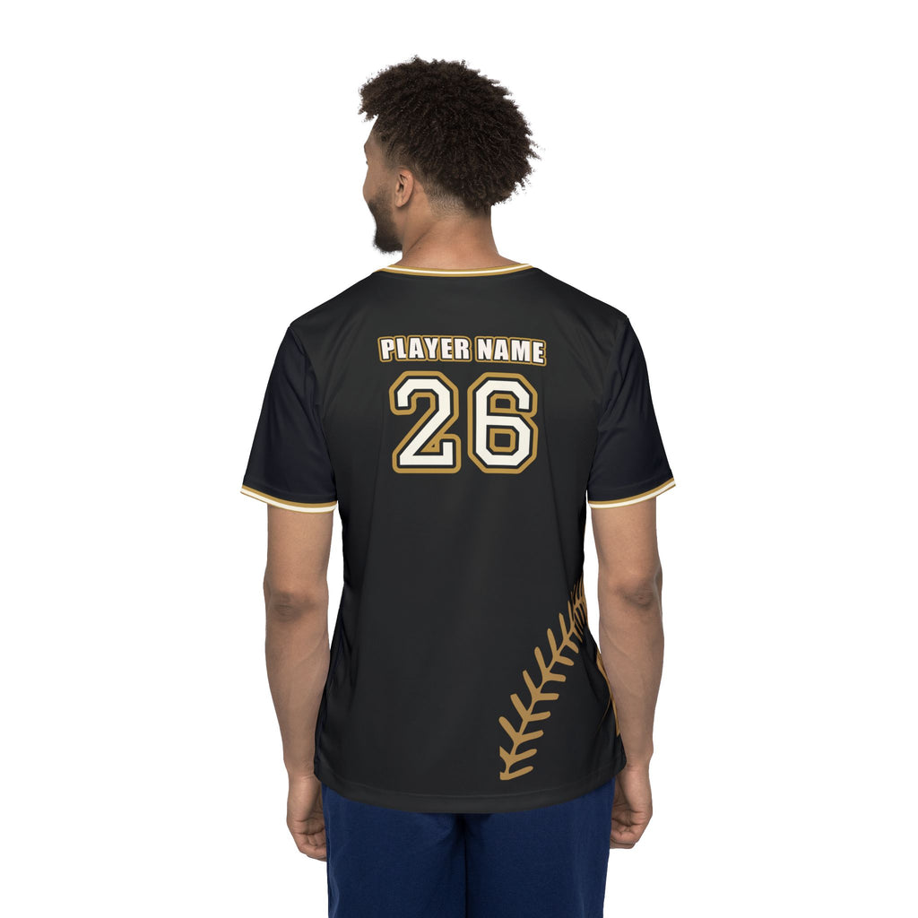 Seguin All-Stars Baseball Stitch Custom Jersey baseball stitch player name v2 matched outline printify person back