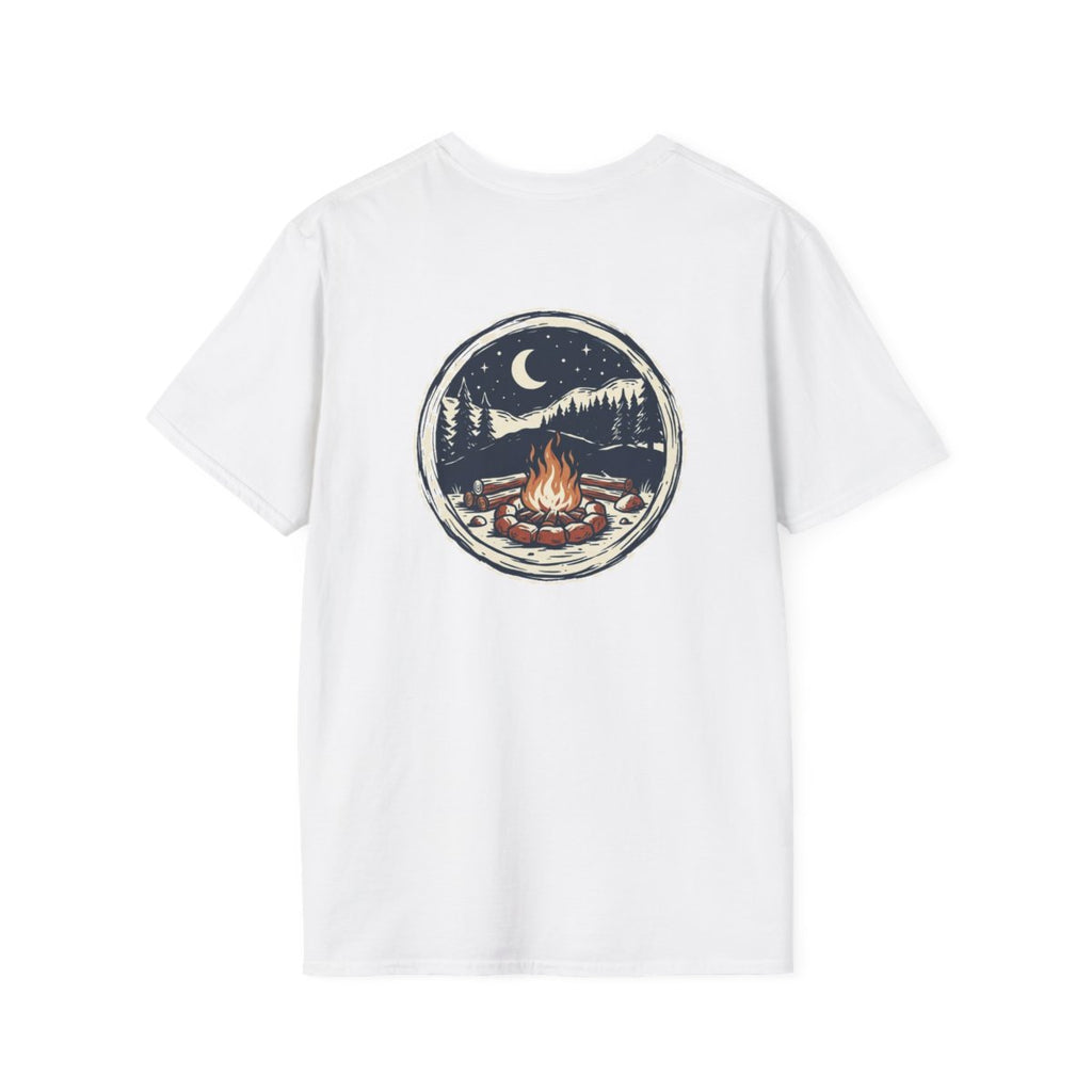 Texas Built. Daily Worn. Tee back graphic