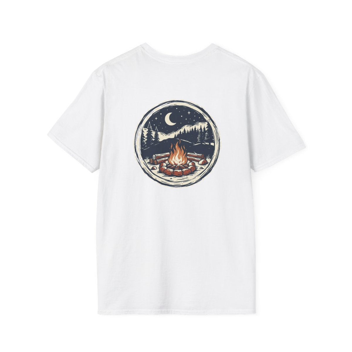 Texas Built. Daily Worn. Tee back graphic