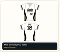 Seguin Champro White 2-Button Jersey - Custom Batch Preorder