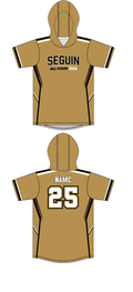 Seguin Champro Vegas Gold Short-Sleeve Hoodie Top - Custom Batch Preorder