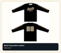 Seguin Champro Black Long-Sleeve Fan Top - Batch Preorder