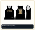 Seguin Champro Women's Black Sleeveless Player Top - Custom Batch Preorder