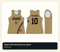 Seguin Champro Women's Vegas Gold Sleeveless Player Top - Custom Batch Preorder