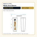 Seguin Champro white arm sleeve single sleeve not a pair